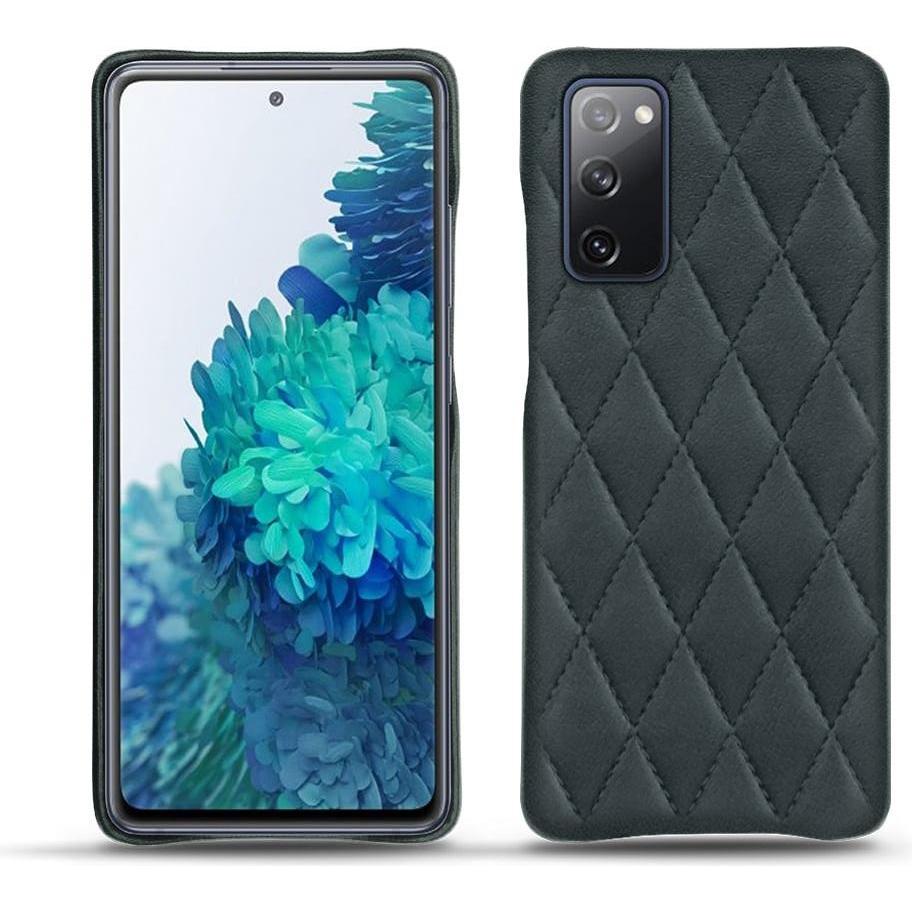 Thumbnail - Noreve Lederschutzhülle (Samsung Galaxy S20 FE), Smartphone Hülle, Blau