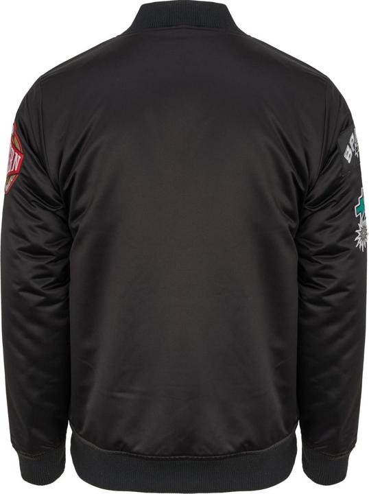 Produktbild Mitchell & Ness M&N Satin Bomber Jacke - FLIGHT San Antonio Spurs - M (M)