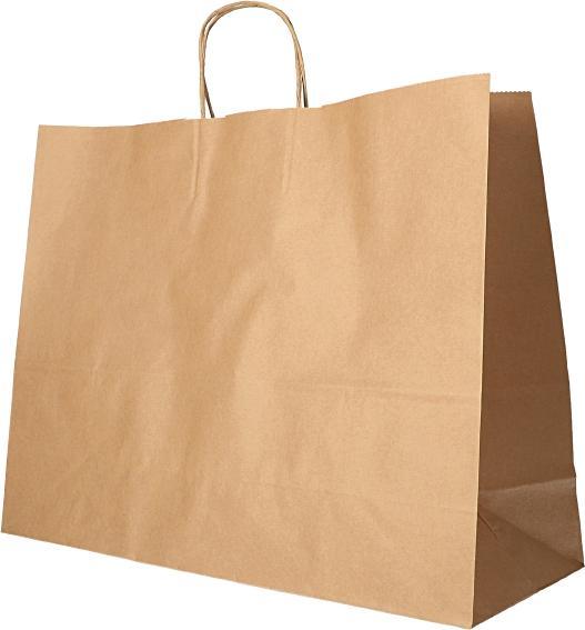 Immagine prodotto Papstar Borsa di carta, 270 x 320 x 215 mm, marrone (Borsa da regalo, 25 x)