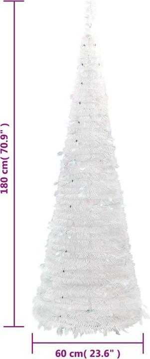 Produktbild vidaXL künstlicher Weihnachtsbaum (180 cm)