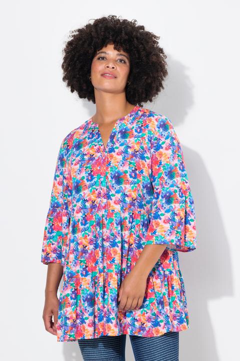 Immagine prodotto Angel of Style Long-Tunika, Classic Fit, floraler Druck (46)