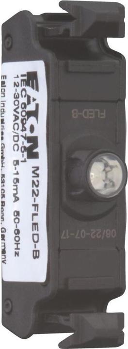 Produktbild Eaton Flat Rear LED block, blue, 24VDC