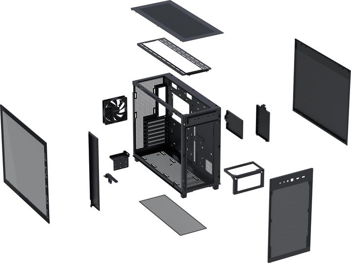 Immagine prodotto ASUS Geh PRIME AP303 TG BLACK (ATX, mATX, Mini-ITX)