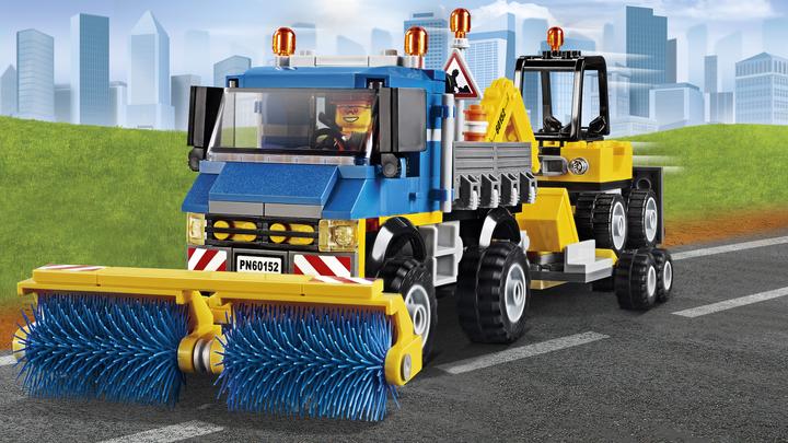 Immagine prodotto LEGO Pulitori stradali ed escavatori (60152, LEGO City)