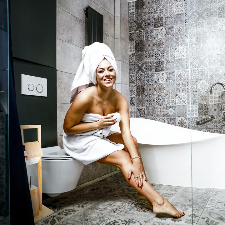 Productafbeelding Relaxdays Wc-set bamboe