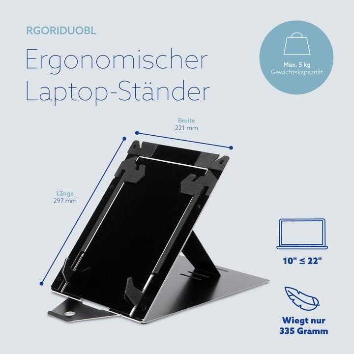 Actual product image R-Go Tools R-Go Riser DUO notebook stand