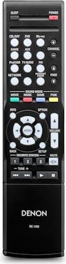 Actual product image Denon AVR-1713, 5.1 channel A/V receiver, 3D, AirPlay, DLNA (Receiver)