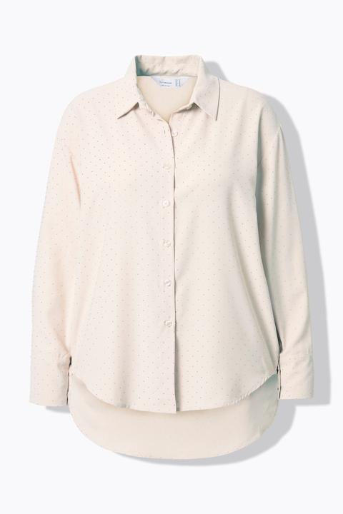 Immagine prodotto Miamoda Bluse, oversized, allover mit Glitzersteinchen (52)