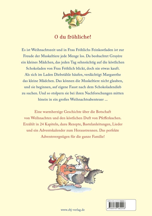Produktbild Die Muskeltiere und das Weihnachtswunder (Deutsch, Ute Krause, 2024)