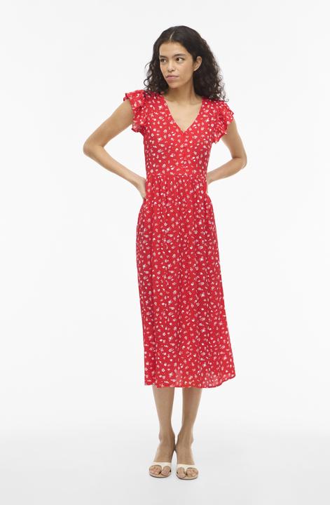 Image du produit Vila VIHIBIKI V-Ausschnitt Maxikleid (42)
