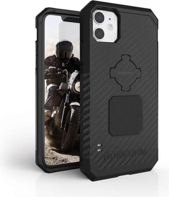Actual product image Rokform case iPhone 11 - 6.1" Rugged - Black (Apple iPhone 11)