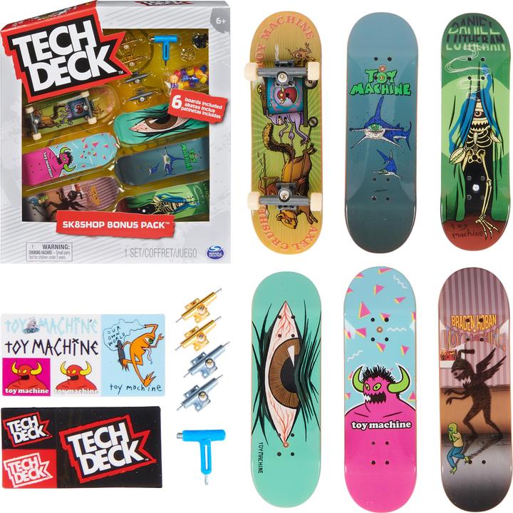 Image du produit Spin Master Tech Deck - Skate Shop Bonus Pack 6-Pack