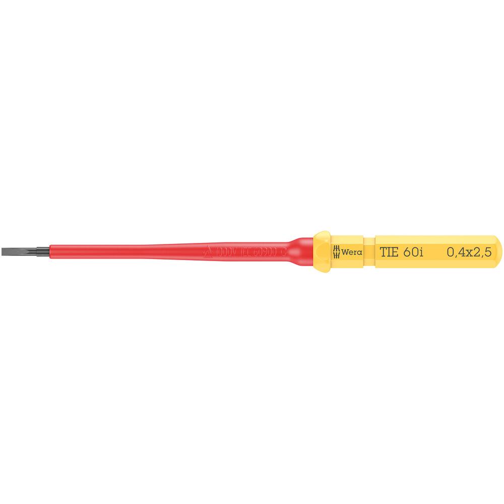 Primium, Schraubenzieher, Kraftform Kompakt VDE 60 i 0,4 x 2,5 x 157 mm TIE (Schlitz)