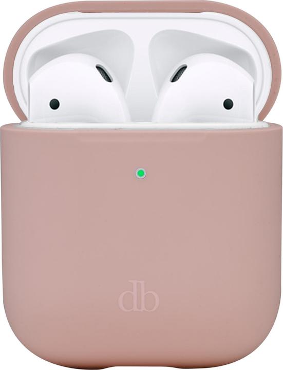dbramante1928 Costa Rica - AirPods (2nd gen.) Silicon case in recycled plastic - Pink Sand (Ladecase Hülle)