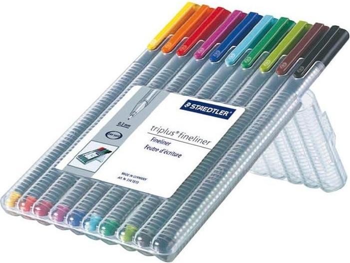 Produktbild Staedtler Triplus 334 (Mehrfarbig, 10x)
