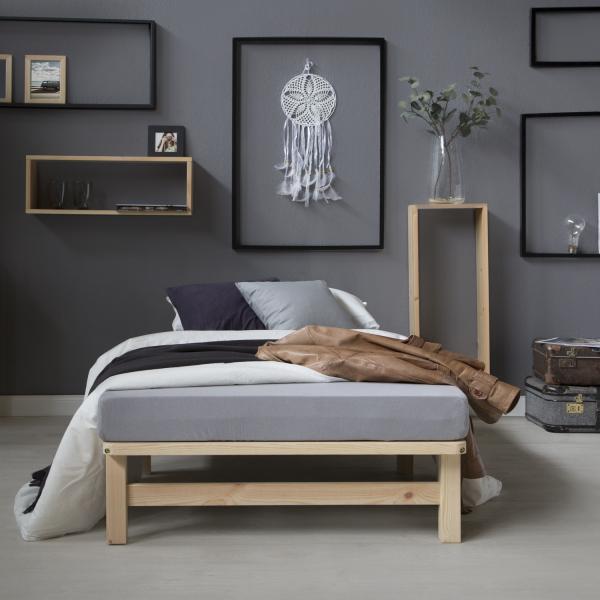 Image du produit Homestyle4u Lit palette (140 x 200)