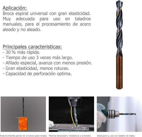 Actual product image Alpen Twist drill (6.5 millimetres)