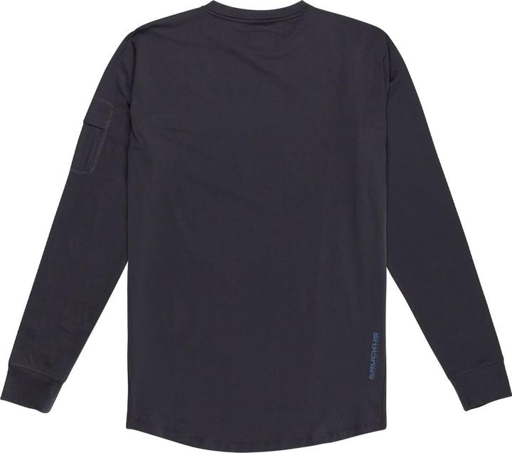 Actual product image Troy Lee Designs Ruckus Long Sleeve Ride Tee, Burn Out, carbon, XXL (XXL)