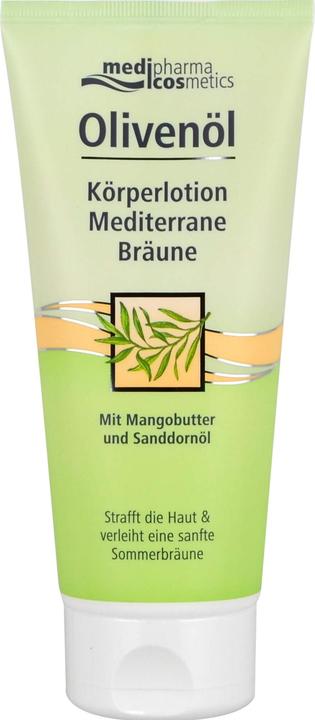 Image du produit Medipharma cosmetics Lotion corporelle à l'huile d'olive Bronzage méditerranéen, 200 ml Lotion (Lotion pour le corps, 200 ml)