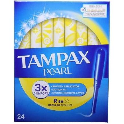 Tampax PEARL tampón regular 24 uds (24 x) (4015400804345)