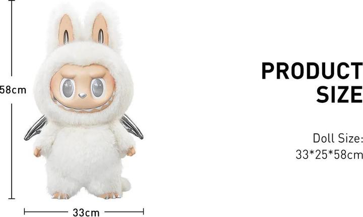 Produktbild Pop Mart Labubu Angel in Cloud (58 cm)