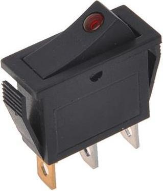 Actual product image ProPlus Rocker switch LED red 12V / 24V-max. 10A in blister pack