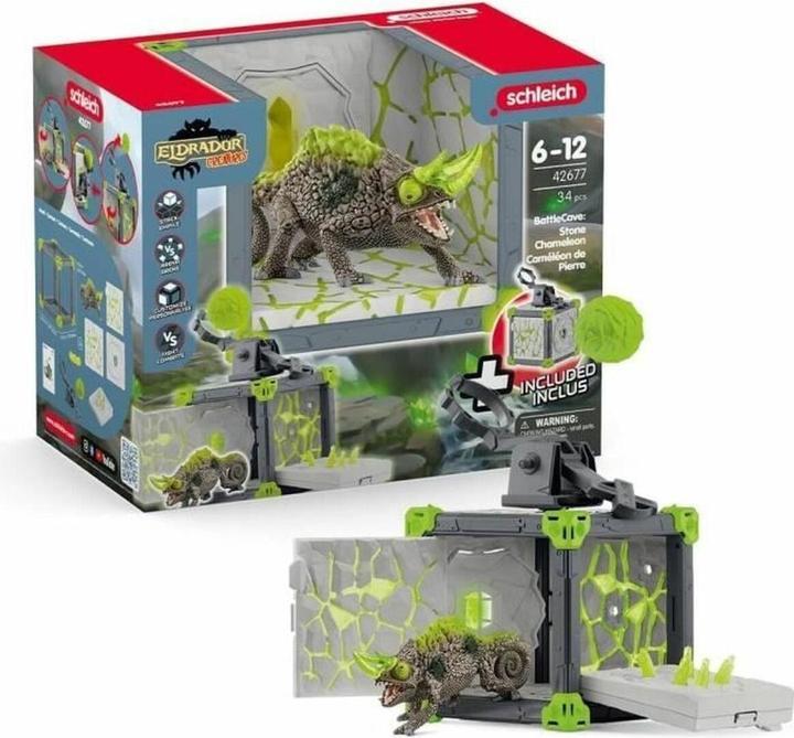 Image du produit Schleich BattleCave Steinchamäleons