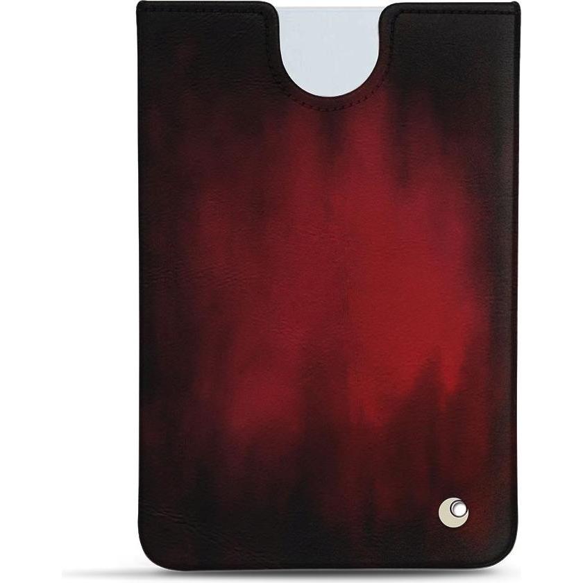 Noreve Lederschutzhülle (Microsoft Surface Duo), Smartphone Hülle, Rot