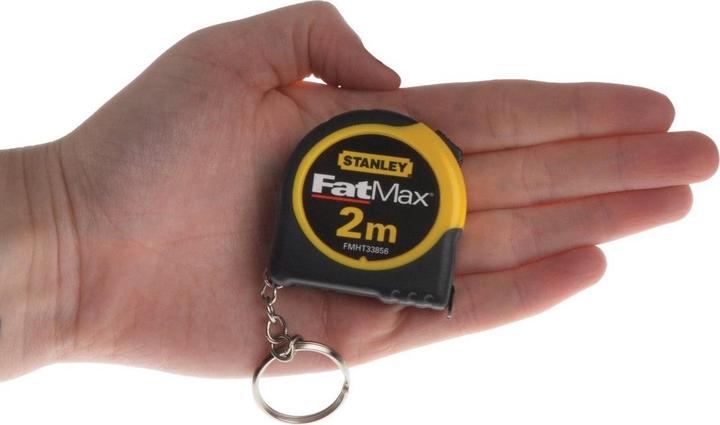 Produktbild Stanley Flexometer FatMax Schlüsselanhänger Mini Kautschuk ABS (2 m x 13 mm) (2 m)