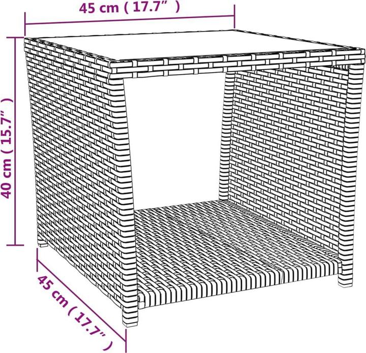 Image du produit vidaXL Beistelltisch