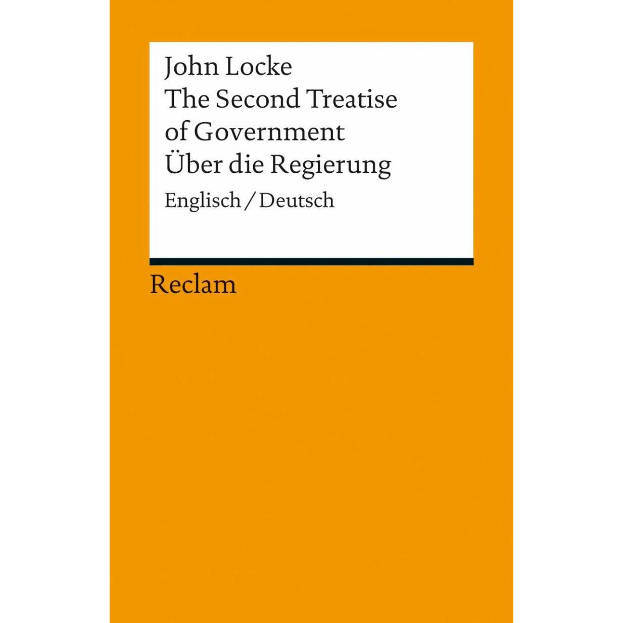 Thumbnail - The Second Treatise of Government / Über die Regierung, Fachbücher von John Locke