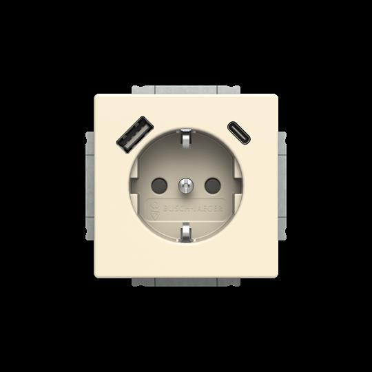 Busch-Jaeger, Steckdose, BUSC USB-Steckdose SCHUKO