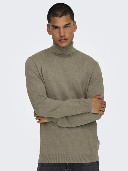 Produktbild Only & Sons Normal geschnitten Rundhalsausschnitt Pullover Strickpullover (S)