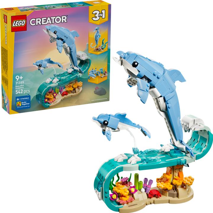 Image du produit LEGO Wunderschöne Delfine (31385, LEGO Creator 3-in-1)