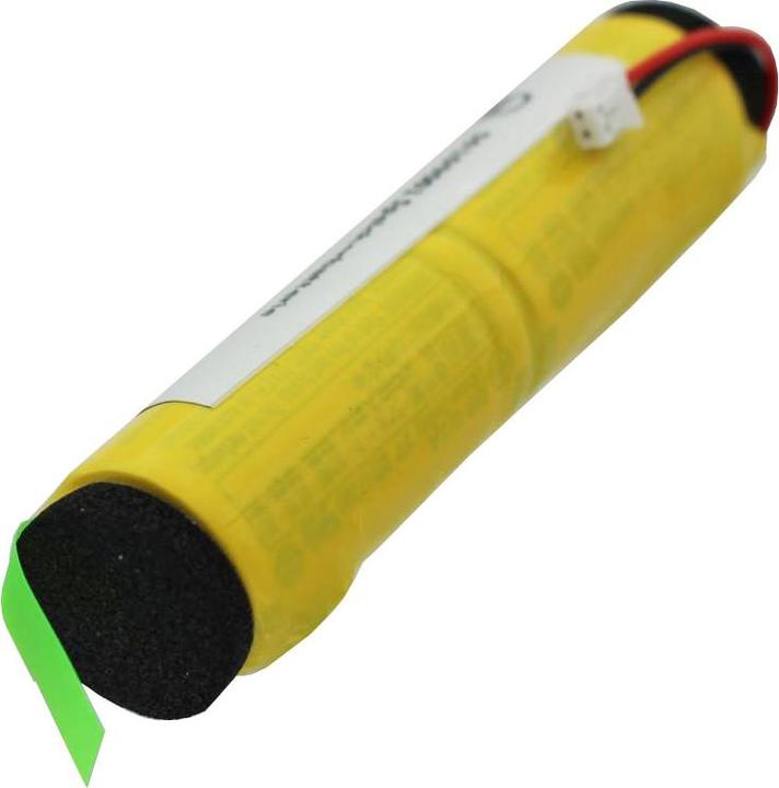 Produktbild AccuCell Batterie 6 Volt mit 2 Stück BR-2/3A, mit Kabel und Stecker (2 Stk., 2/3 A, 1200 mAh)