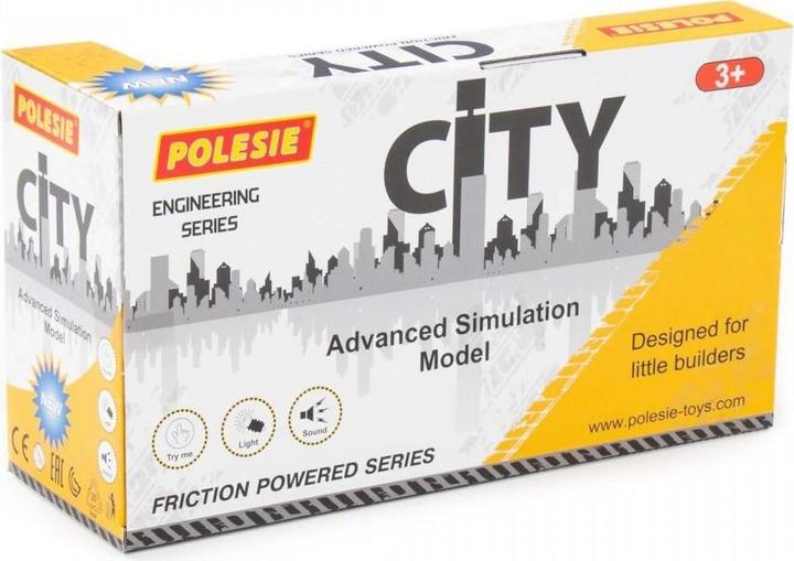 Actual product image Polesie Lenkija CONSTRUCTION MACHINE CIRCLE DZ