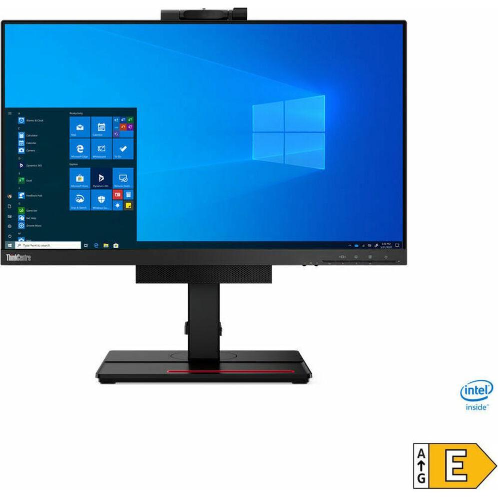 Lenovo ThinkCentre TIO24 (1920 x 1080 Pixel, 23.80"), Monitor, Schwarz
