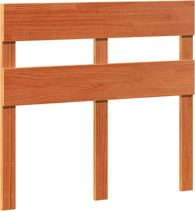 Immagine prodotto VidaXL Letto in legno massiccio Letto in legno Letto pallet con testiera 140x190cm pino (140 x 190 cm)