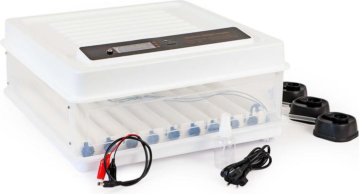 Wiltec Fudajo Vollautomatischer Flächenbrüter Brutmaschine 64 Eier Inkubator Hühner