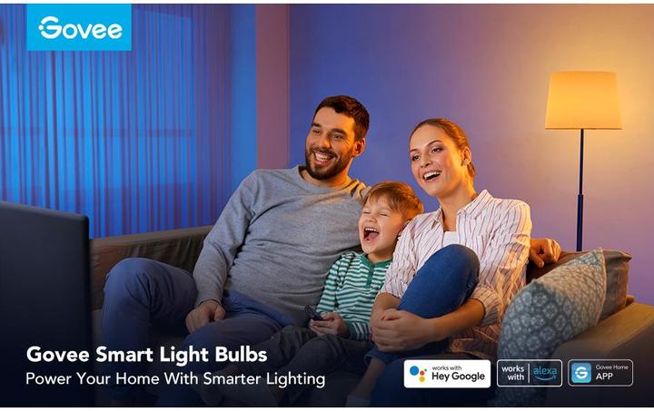 Image du produit Govee Smart Light Bulb (E27, 9 W, 1200 lm, 1 x, F)