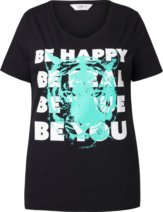 Produktbild Angel of Style T-Shirt, A-Linie, Schriftzug und Tiger (46)