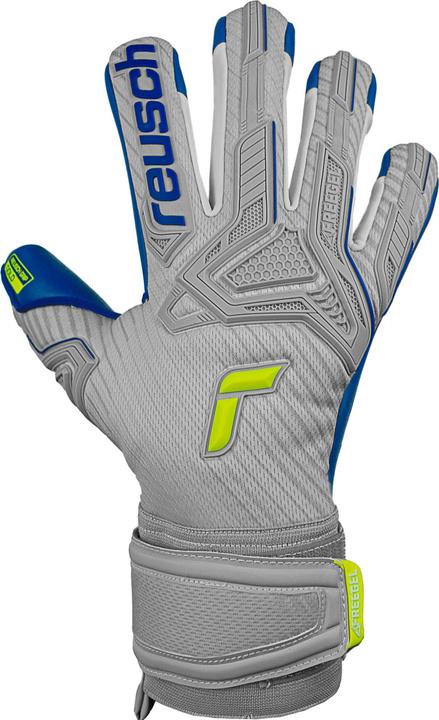 Actual product image Reusch Goalkeeper Glove Attrakt Freegel Gold (9)