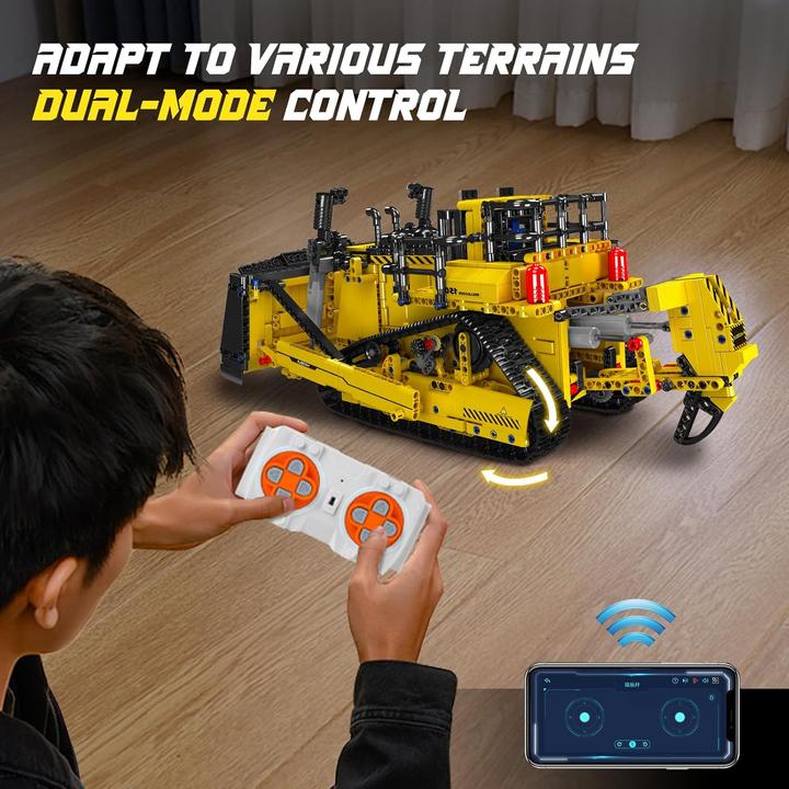 Actual product image Mould King Technik RC-Bulldozer 15084