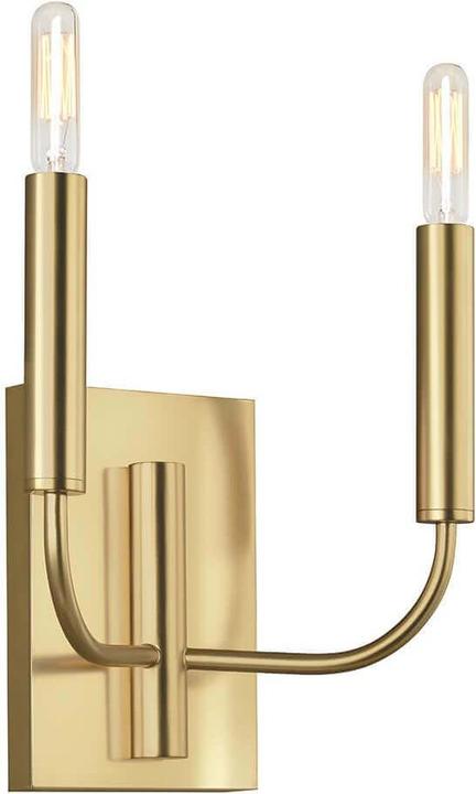 Produktbild Elstead Lighting Brianna Wandleuchte E14 2-fach Brüniertes Messing (E14)