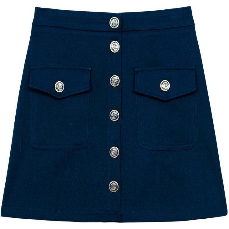 La Petite Étoile, Damen, Röcke, damenrock quinlan, Blau, (40)