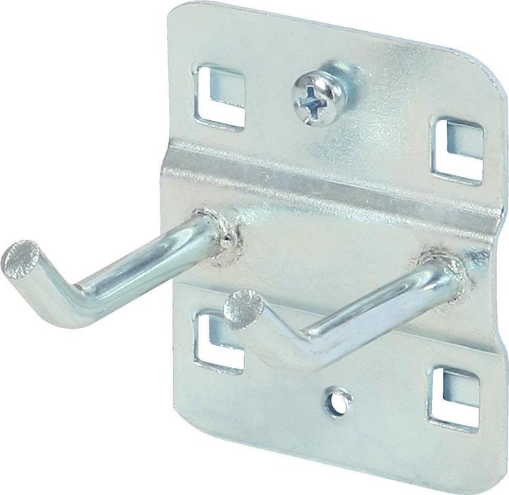 KS Tools Doppelter Werkzeughalter mit schrägem Hakenende, Ø 6 mm, 35mm