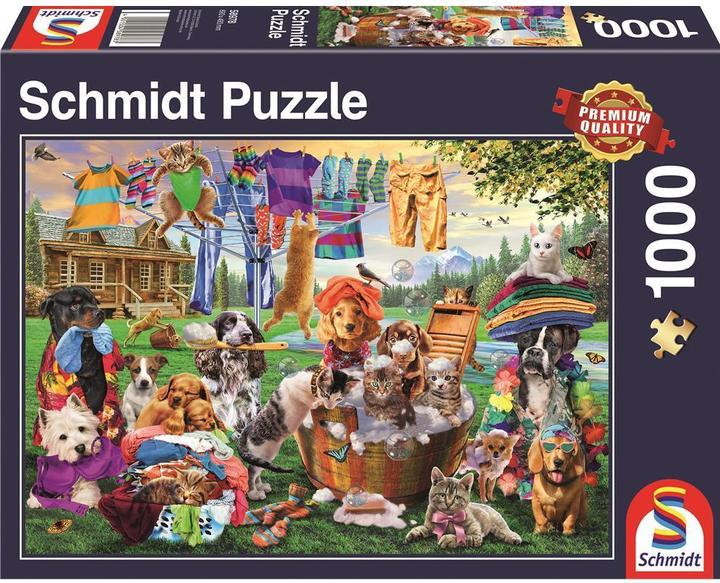 Image du produit Schmidt Spiele Crazy Pet Garden (1000 pièces)