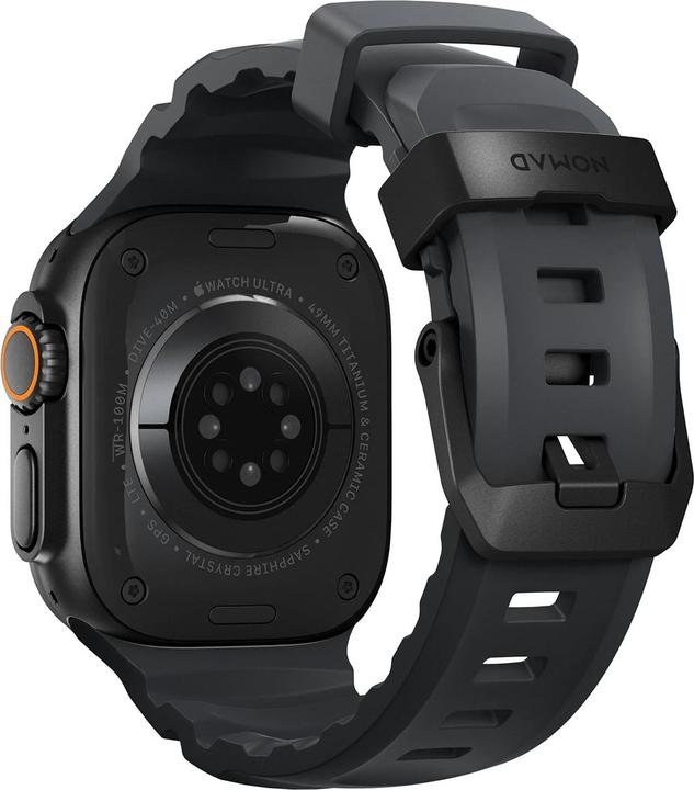 Actual product image Nomad Rocky Point Band (42 mm, 44 mm, 45 mm, 49 mm, FKM, Leather, Plastic, Titanium, Tyres)