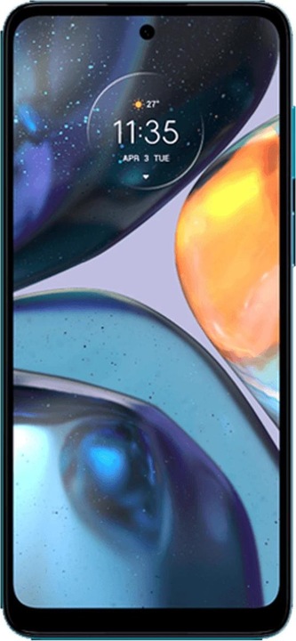 Productafbeelding Motorola 22 (64 GB, IJsberg blauw, 6.50", 50 Mpx, 4G)
