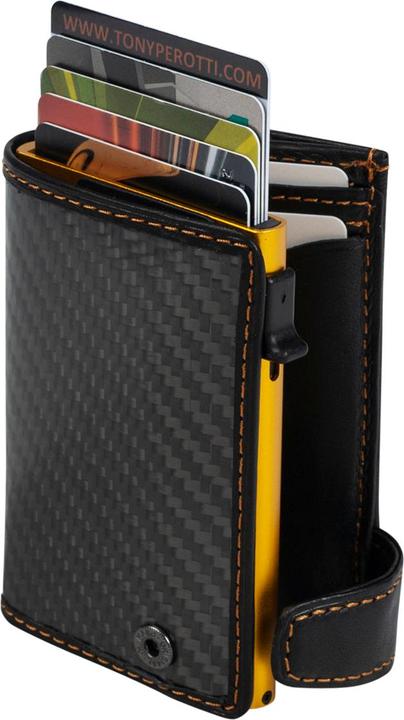 Black with yellow aluminium housing
